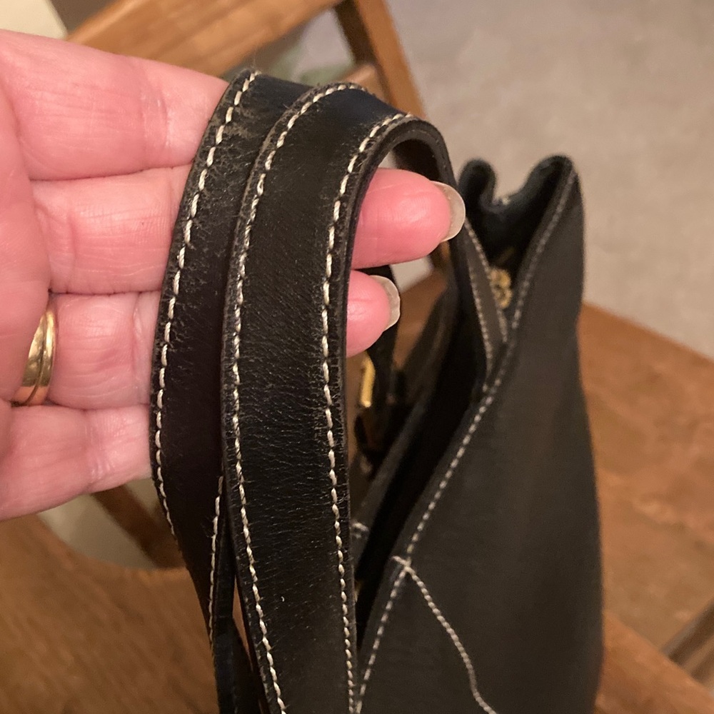 Burberrys London Calfskin Pebbled Leather Tote w/Nova Check Interior Vintage EUC - Picture 10 of 13